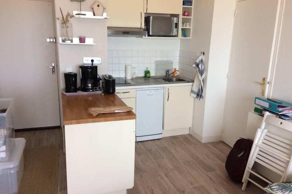 Appartement T2 Avec Vue Sur Mer Directe ! 쿠르쇨 쉬르 메르 외부 사진